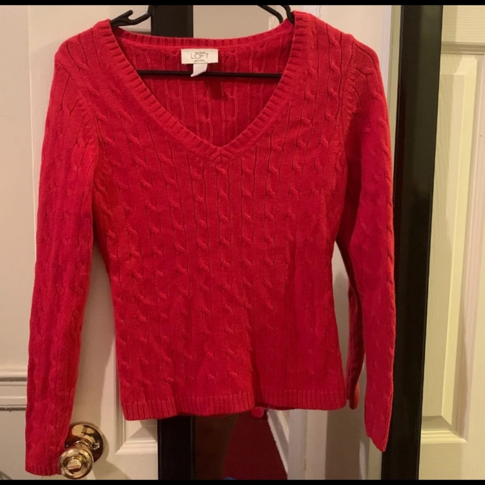 Ann Taylor Loft V-Neck Cardigan